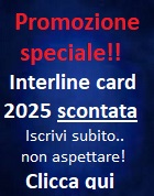 Promozione Interline card 2025 scontata!